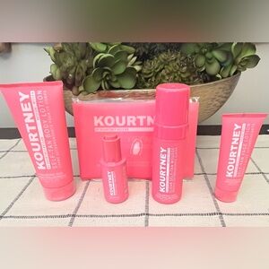 Kourtney by Kourtney Keller 5 Piece Self Tanning Set Brand New Unopened